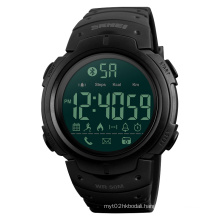 Fashion Skmei 1301 Hot Selling Promotional Men Black Sports Reminder Stopwatch Digital Smartwatches